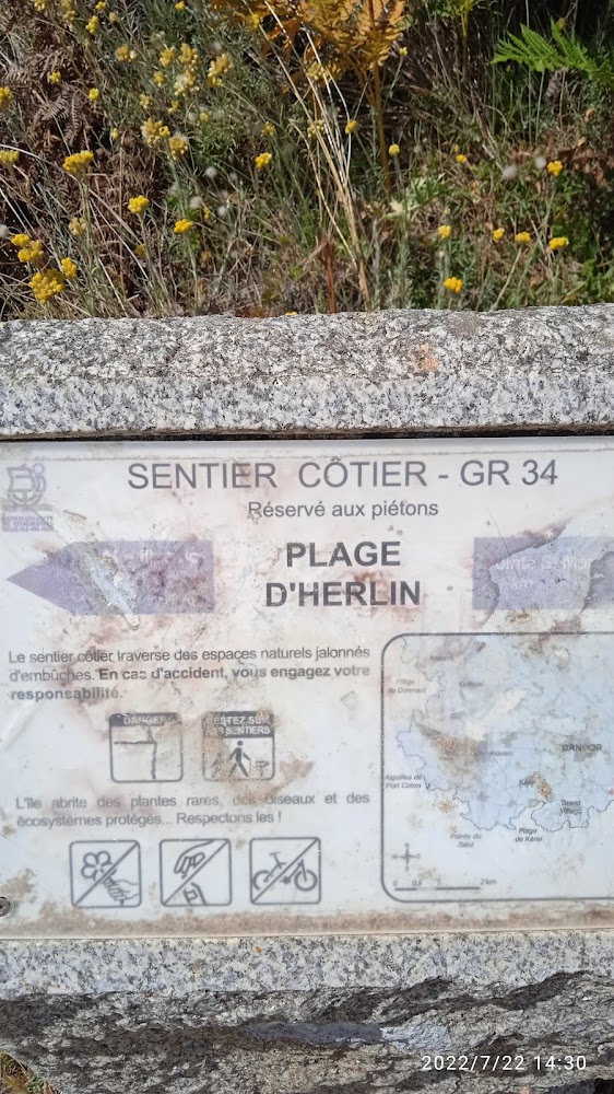 Plage d'Herlin