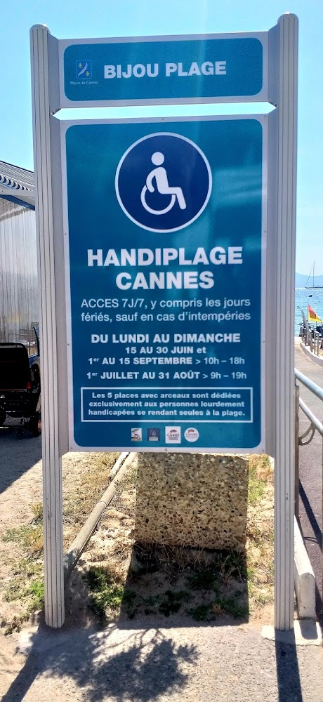 Handiplage de Bijou Plage