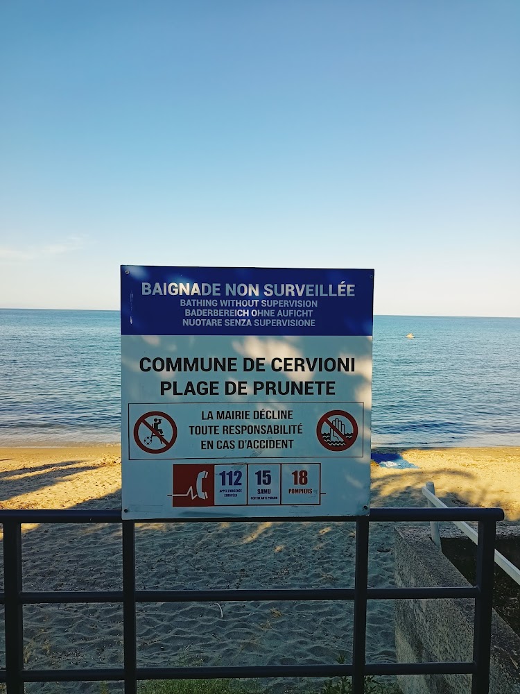 Plage de Prunete