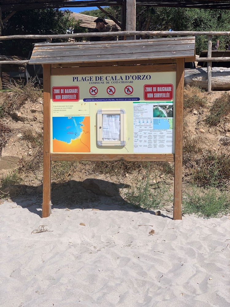 Plage de Cala d'Orzu