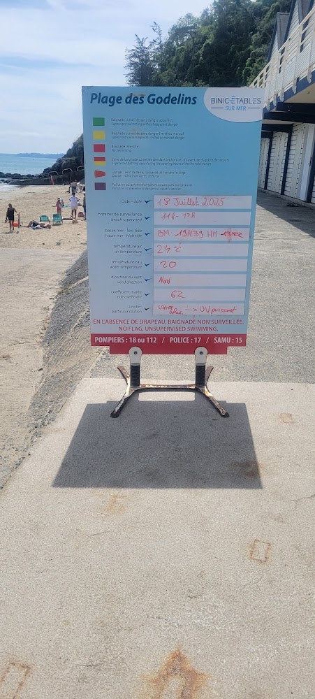Plage des Godelins