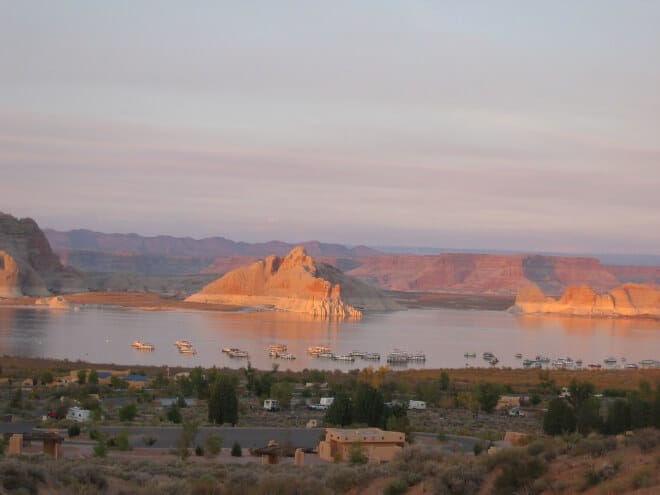 Page et le Lac Powell