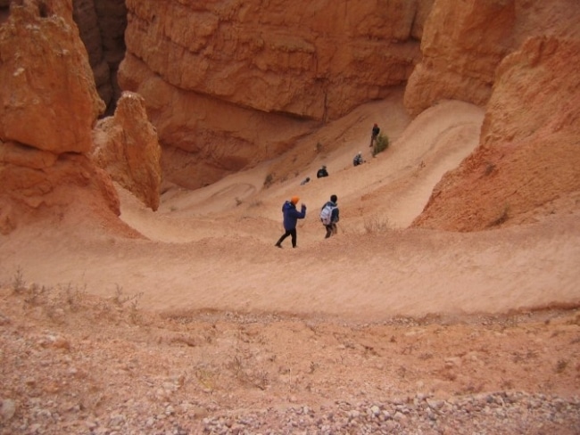 sentier bryce canyon utah