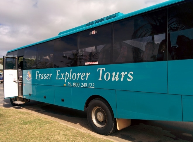 Fraser Island bus