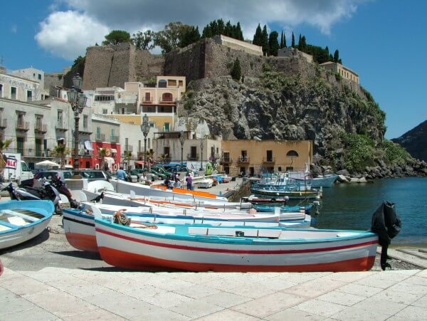 Lipari bord de mer