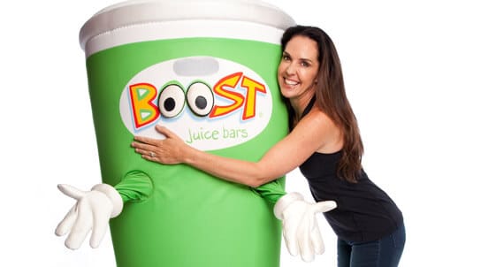 fast food australie - macca's - Boost juice