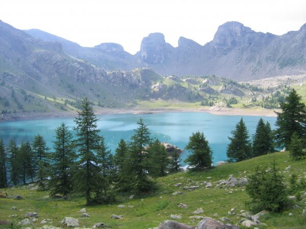 Lac d'Allos depuis La Foux d'Allos
