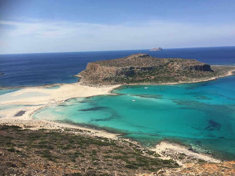 plage balos nord de la crète min