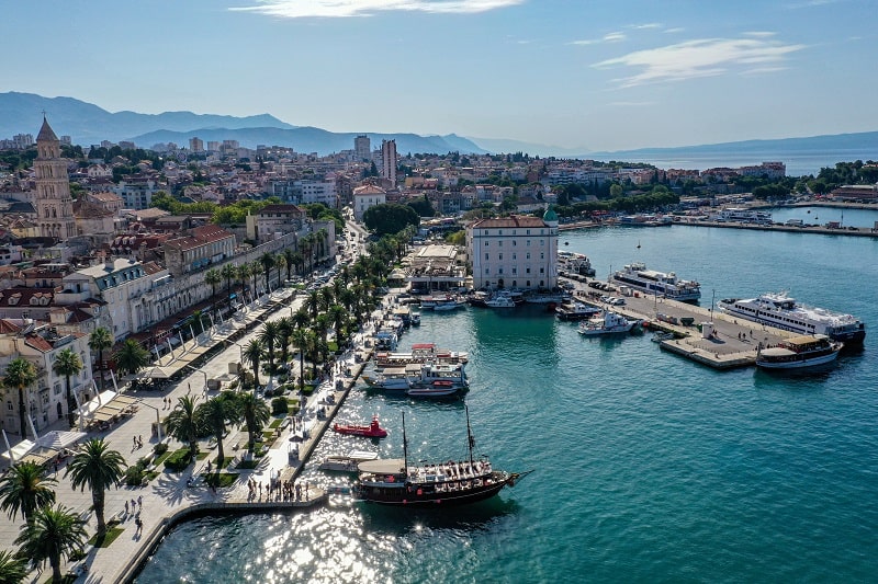 dormir à split riva min