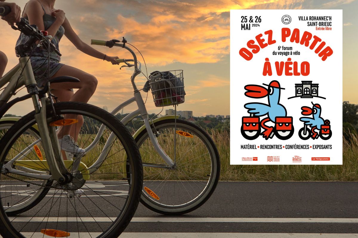 Découvrez les surprises du sixième Forum du voyage à vélo de Saint-Brieuc