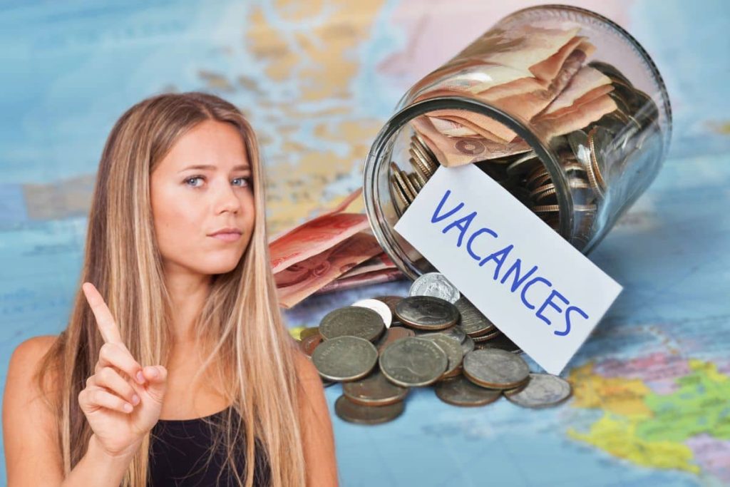 Une femme avertit de ne pas utiliser n'importe quelle épargne pour les vacances.