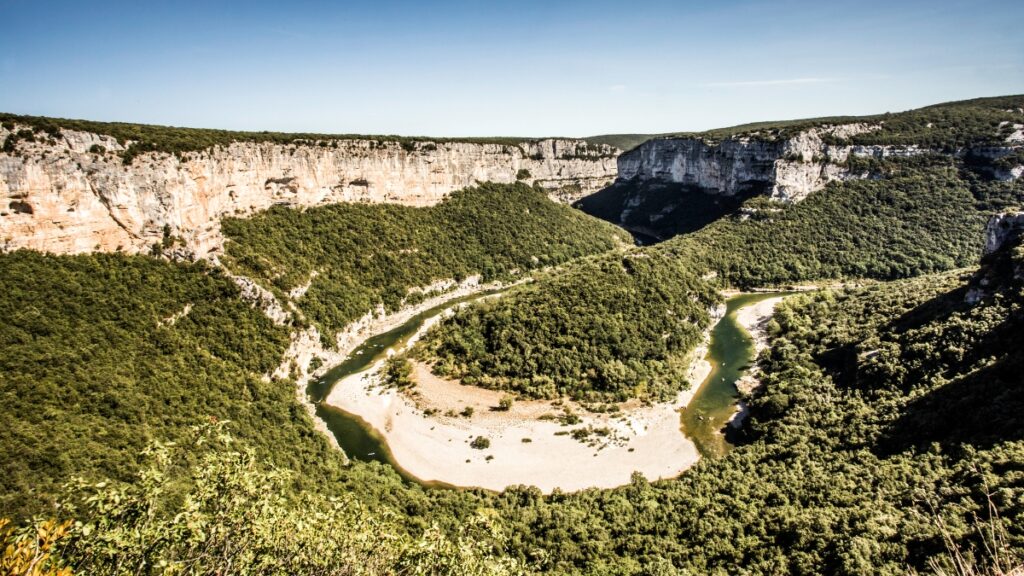 visite gorge de l'ardèche