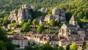 Au fond du Jura, ce village médiéval abrite une cascade cachée digne d’un film de fantasy