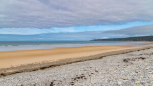 plage de Vauville dans la Manche