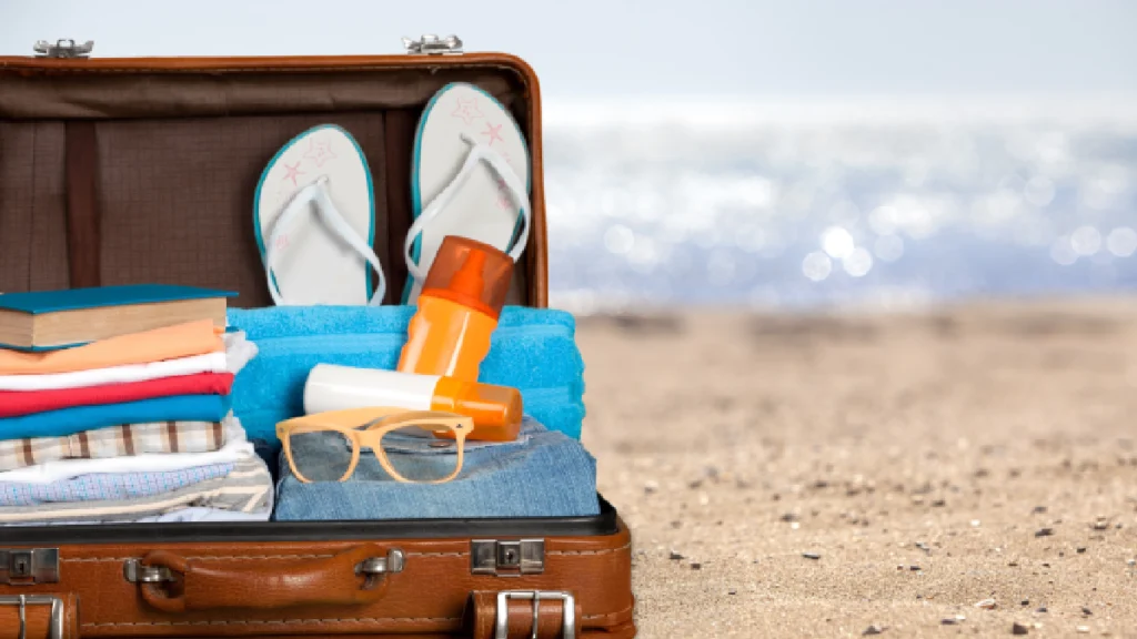vacances et valise