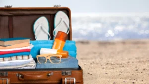 vacances et valise