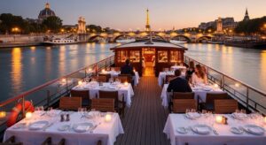 Restaurant péniche à Paris : une expérience culinaire sur la Seine