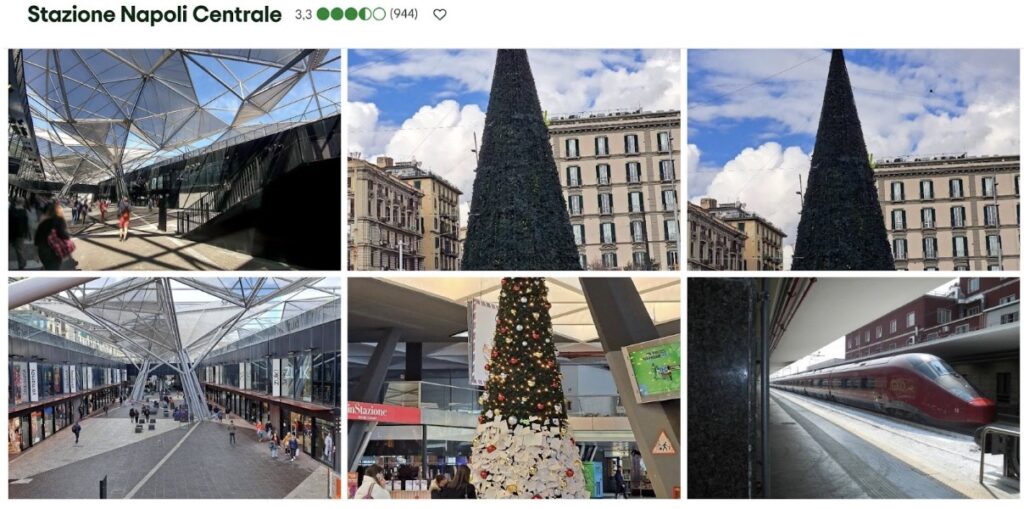 Quartier proche de la gare de Naples