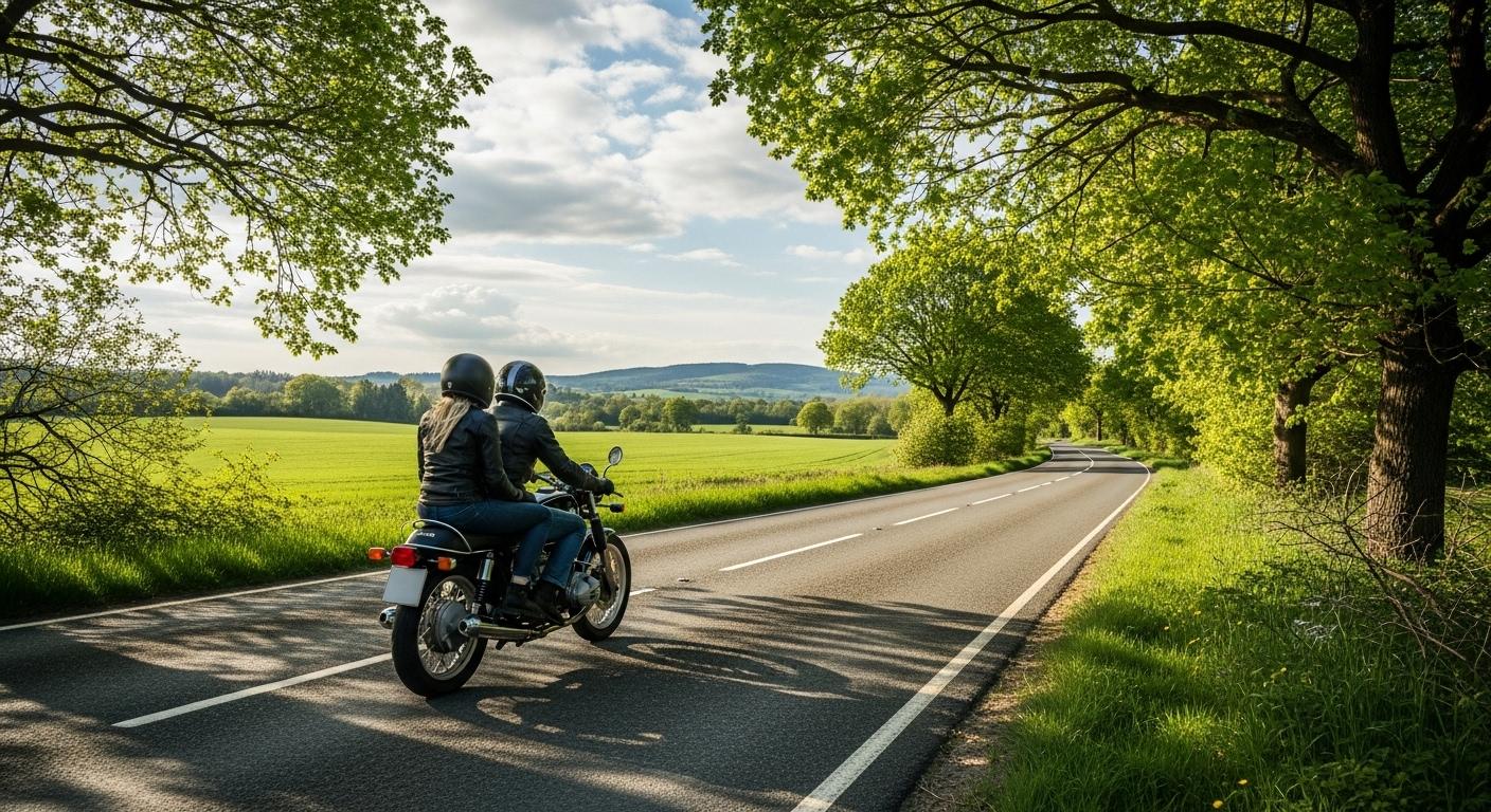 Les raisons qui poussent à opter pour une balade moto en amoureux